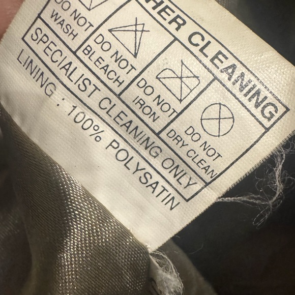 Vintage Saguaro Genuine Leather Croc-Embossed Black Jacket Y2K Style Size Large - Picture 7 of 14